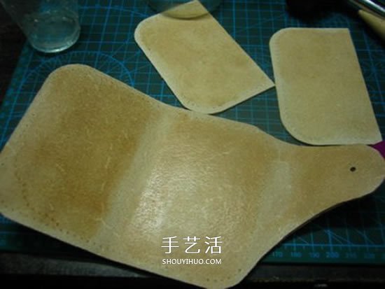 Redmoon皮革卡包制作 自制女用皮革鑰匙包教程 -  rpnrmr.com