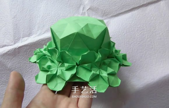 漂亮草帽子的折法圖解 折紙花草帽的方法步驟 -  rpnrmr.com
