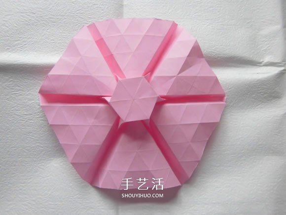 漂亮草帽子的折法圖解 折紙花草帽的方法步驟 -  rpnrmr.com