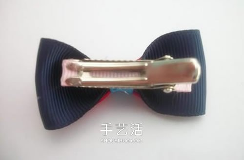 自制兒童蝴蝶結(jié)發(fā)夾 手工DIY小女孩蝴蝶結(jié)發(fā)夾 -  rpnrmr.com