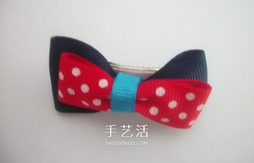 自制兒童蝴蝶結(jié)發(fā)夾 手工DIY小女孩蝴蝶結(jié)發(fā)夾 -  rpnrmr.com