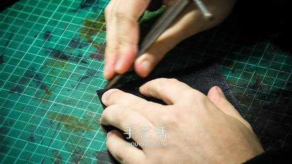 皮卡包制作方法圖解 自制皮革卡包帶圖紙 -  rpnrmr.com