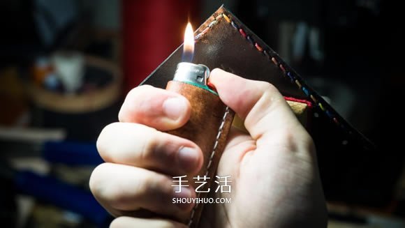 皮卡包制作方法圖解 自制皮革卡包帶圖紙 -  rpnrmr.com