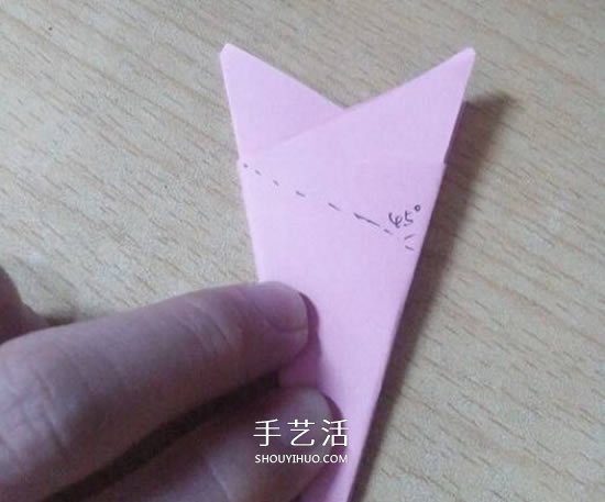 六瓣百合花折紙圖解 折紙六瓣百合的方法教程 -  rpnrmr.com
