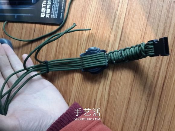 編織表帶方法圖解教程 手工傘繩編表帶的過(guò)程 -  rpnrmr.com