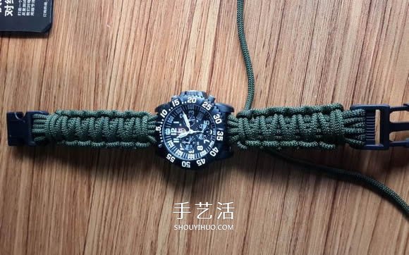 編織表帶方法圖解教程 手工傘繩編表帶的過(guò)程 -  rpnrmr.com
