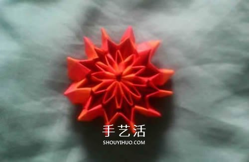 手工紙煙花的折法圖解 折紙煙花的方法步驟圖 -  rpnrmr.com