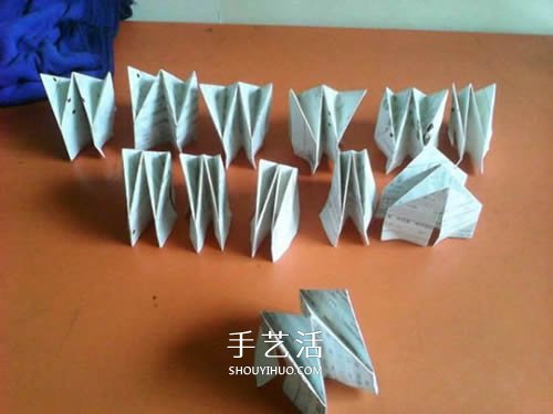 手工紙煙花的折法圖解 折紙煙花的方法步驟圖 -  rpnrmr.com