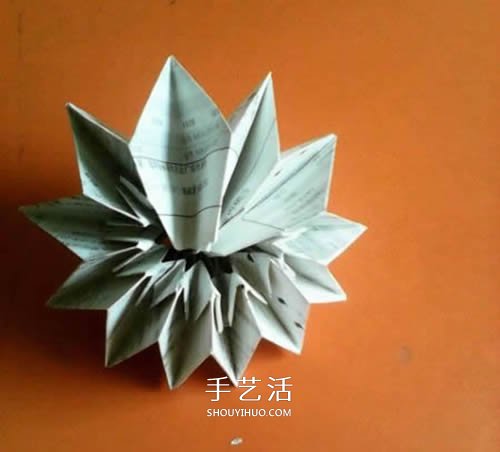 手工紙煙花的折法圖解 折紙煙花的方法步驟圖 -  rpnrmr.com