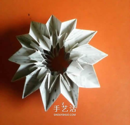 手工紙煙花的折法圖解 折紙煙花的方法步驟圖 -  rpnrmr.com