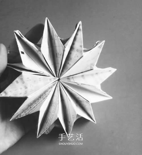 手工紙煙花的折法圖解 折紙煙花的方法步驟圖 -  rpnrmr.com