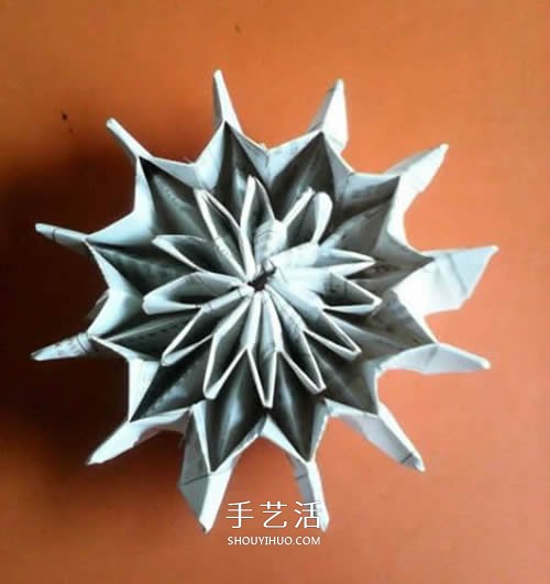 手工紙煙花的折法圖解 折紙煙花的方法步驟圖 -  rpnrmr.com