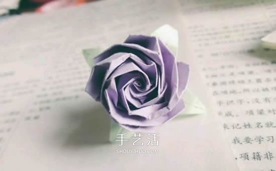 貝利爾玫瑰的折法圖解 怎么折紙貝利爾玫瑰 -  rpnrmr.com