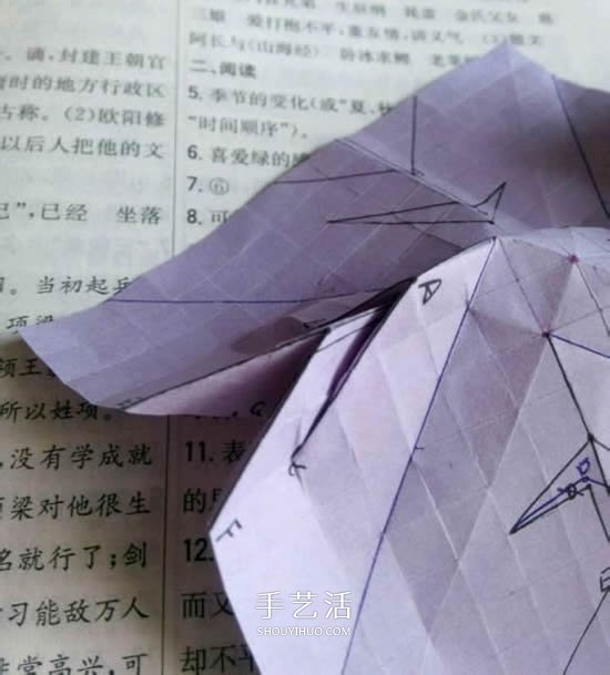 貝利爾玫瑰的折法圖解 怎么折紙貝利爾玫瑰 -  rpnrmr.com