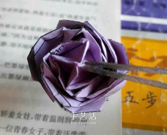 貝利爾玫瑰的折法圖解 怎么折紙貝利爾玫瑰 -  rpnrmr.com