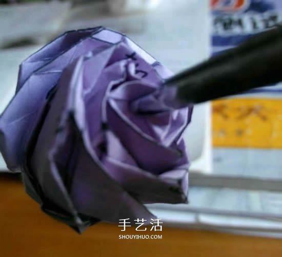貝利爾玫瑰的折法圖解 怎么折紙貝利爾玫瑰 -  rpnrmr.com