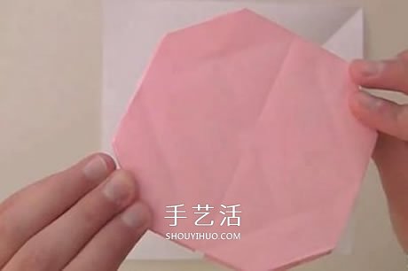 扁平玫瑰花的折法圖解 組合式平玫瑰折紙教程 -  rpnrmr.com