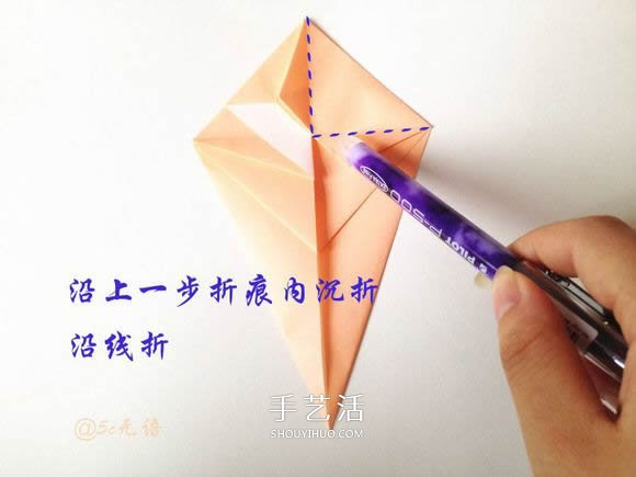 立體老鼠折紙圖解教程 逼真小老鼠的折法步驟 -  rpnrmr.com