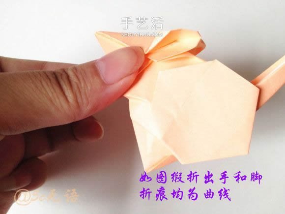 立體老鼠折紙圖解教程 逼真小老鼠的折法步驟 -  rpnrmr.com