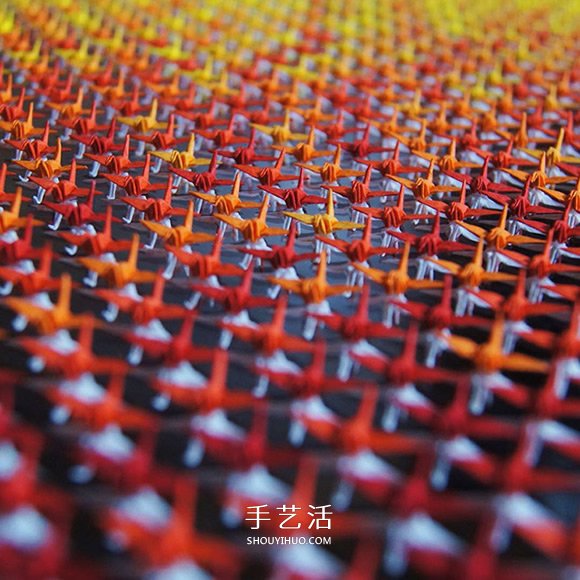 生長祝福的枝枒！1000 只千紙鶴佇足的盆栽樹 -  rpnrmr.com