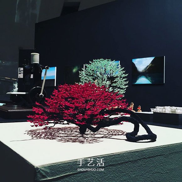 生長祝福的枝枒！1000 只千紙鶴佇足的盆栽樹 -  rpnrmr.com