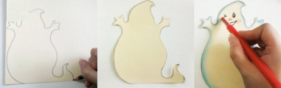 萬圣節(jié)燈籠制作方法 卡紙DIY萬圣節(jié)幽靈燈籠 -  rpnrmr.com
