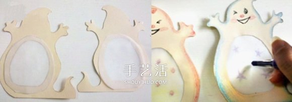 萬圣節(jié)燈籠制作方法 卡紙DIY萬圣節(jié)幽靈燈籠 -  rpnrmr.com