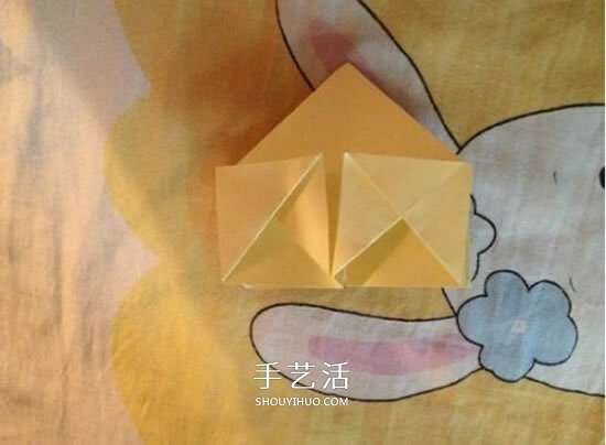 四瓣花折紙圖解教程 手工折疊四瓣花的方法 -  rpnrmr.com