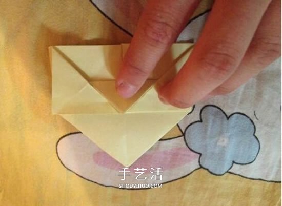 四瓣花折紙圖解教程 手工折疊四瓣花的方法 -  rpnrmr.com