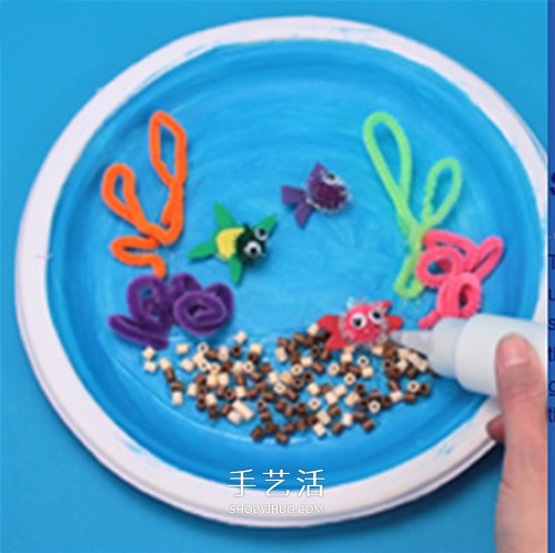餐盤廢物利用小制作 DIY成海底世界裝飾品 -  rpnrmr.com