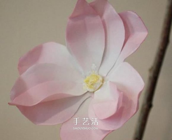 教師節(jié)木蘭花的制作 紙木蘭花的做法圖解 -  rpnrmr.com