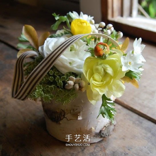 白樺樹皮手工制作花瓶 自制田園風(fēng)花瓶的方法 -  rpnrmr.com