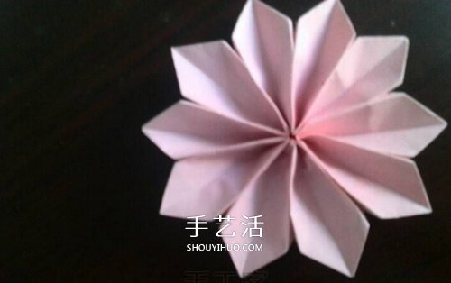 簡單雪花的折疊方法 手工折紙雪花的圖解教程 -  rpnrmr.com
