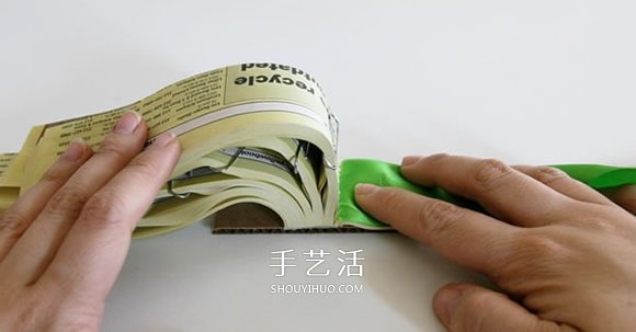 舊電話本改造便簽夾 花叢便簽夾DIY制作教程 -  rpnrmr.com