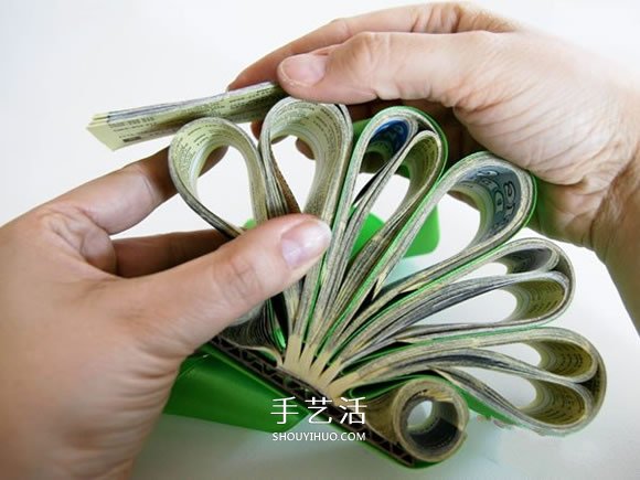 舊電話本改造便簽夾 花叢便簽夾DIY制作教程 -  rpnrmr.com