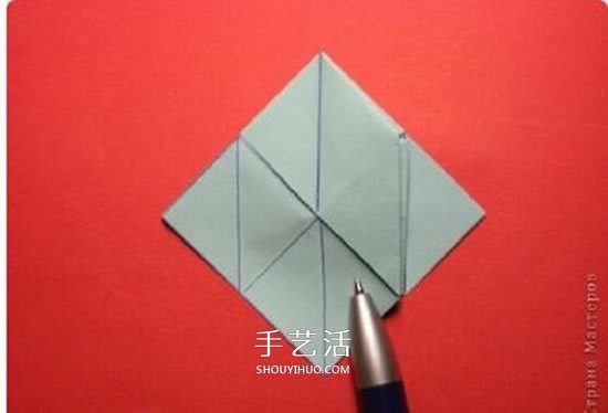 綠蘿魔靈花球的折法圖解 折紙綠蘿魔靈花球教程 -  rpnrmr.com