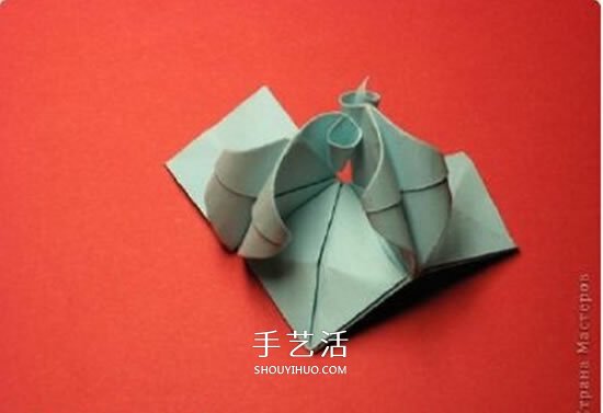 綠蘿魔靈花球的折法圖解 折紙綠蘿魔靈花球教程 -  rpnrmr.com