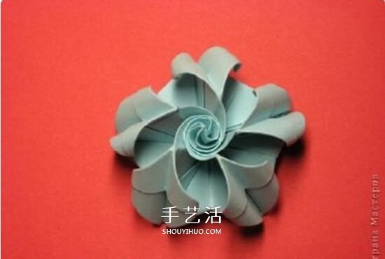 綠蘿魔靈花球的折法圖解 折紙綠蘿魔靈花球教程 -  rpnrmr.com