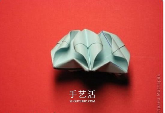 綠蘿魔靈花球的折法圖解 折紙綠蘿魔靈花球教程 -  rpnrmr.com