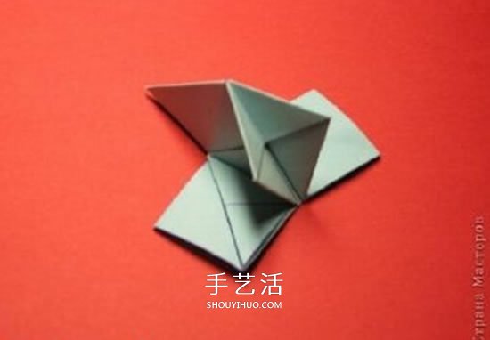 綠蘿魔靈花球的折法圖解 折紙綠蘿魔靈花球教程 -  rpnrmr.com