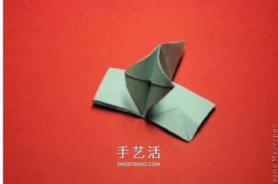 綠蘿魔靈花球的折法圖解 折紙綠蘿魔靈花球教程 -  rpnrmr.com
