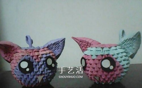 三角插小怪物手工制作 三角插卡通動(dòng)物的做法 -  rpnrmr.com