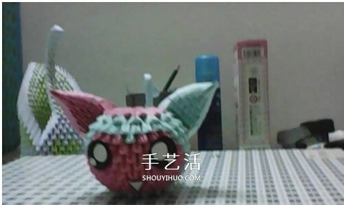 三角插小怪物手工制作 三角插卡通動(dòng)物的做法 -  rpnrmr.com