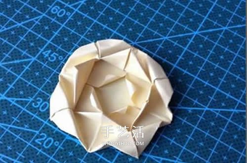 簡(jiǎn)單薔薇花的折法圖解 怎么折紙薔薇花的方法 -  rpnrmr.com