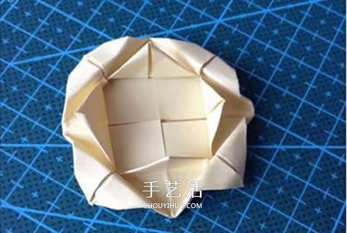 簡(jiǎn)單薔薇花的折法圖解 怎么折紙薔薇花的方法 -  rpnrmr.com