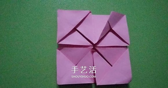 八角花籃的折法圖解 怎么四個(gè)折紙花籃步驟圖 -  rpnrmr.com