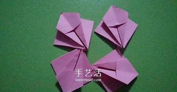 八角花籃的折法圖解 怎么四個(gè)折紙花籃步驟圖 -  rpnrmr.com