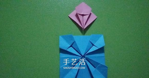 八角花籃的折法圖解 怎么四個(gè)折紙花籃步驟圖 -  rpnrmr.com