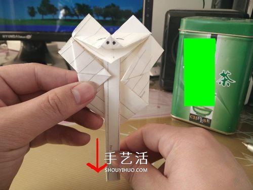 會(huì)動(dòng)的小豬折紙圖解 可以動(dòng)的小豬折法步驟 -  rpnrmr.com