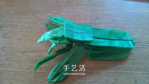 立體螳螂的折法圖解 折紙小螳螂的詳細(xì)步驟 -  rpnrmr.com